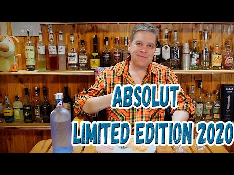 Видео: Водка. Absolut limited edition 2020