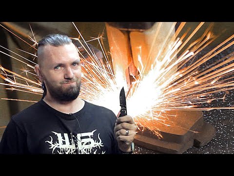 Видео: Закалка ножа графитом эксперимент