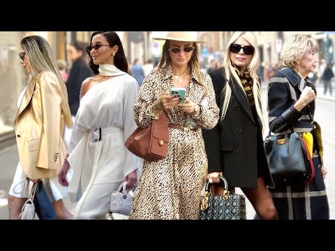 Видео: Уличный стиль Милана осень 2025 года🇮🇹Элегантная красивая мода — что носить в Милане #vogue
