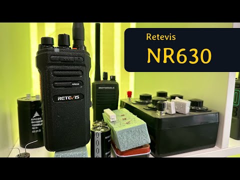 Видео: Retevis NR630 с зарядкой USB type C и влагозащитой