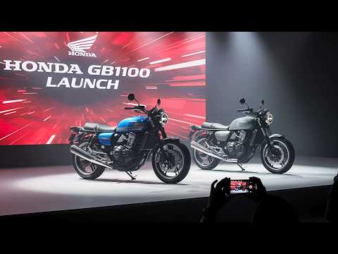 Видео: Представлен Honda GB1100 2026 года — не останавливаемся на CB1000F!