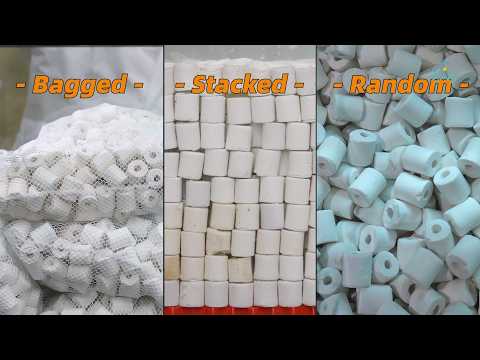 Видео: Укладывайте фильтрующие материалы, как будто строите здание. Работает ли это?