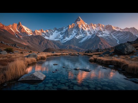 Видео: Музыка Андской флейты для глубокого расслабления и сосредоточения | Горное святилище Дзен