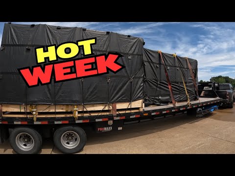 Видео: Горячая неделя для экстремальных грузоперевозок