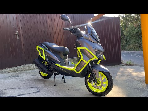 Видео: Bc saber 2 ABS 150(49.9) инжектор, CarPlay новинка !!!