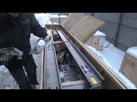 Видео: Лифт KONE! День 3й, начали собирать кабину! #лифты#эскалаторы#KONE