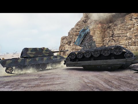 Видео: E 100 • В Этом Бою Происходили Невозможные Вещи • World of Tanks