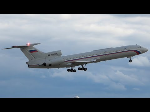 Видео: Ту-154Б-2 — Запуск Руление Взлет / Тот самый звук НК-8 / RA-85605