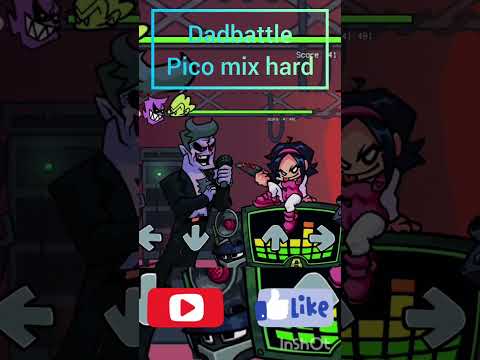 Видео: прохождение dadbattle pico mix на сложности hard #рекомендации #fnf