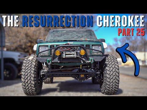 Видео: Задняя подвеска и «тест-драйв» моего однотонного Jeep Cherokee XJ