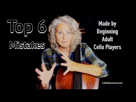 Видео: *ТОП-6 ОШИБОК*, допускаемых начинающими взрослыми виолончелистами, и как их исправить.