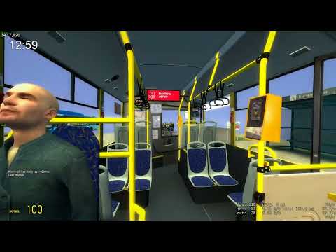 Видео: [GMOD] Новокузнецкий автобус ПитерАвто - 16 июня Обзор