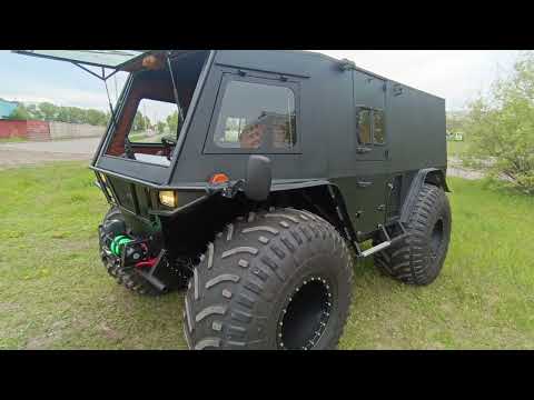 Видео: Вездеход Тундра Восток в черном цвете!!! Краткий обзор на выдачу!!