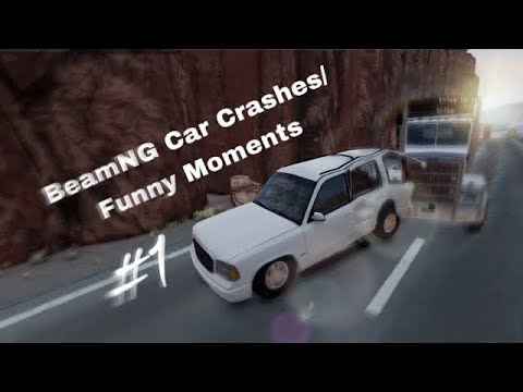 Видео: BeamNG Drive: автомобильные аварии/смешные моменты #1