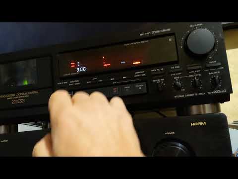 Видео: Sony TC-K222esg или Sony TC-K222esl