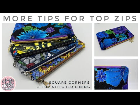 Видео: Дополнительные советы по верхним молниям: хитрости для более толстых тканей и подкладок с верхним...