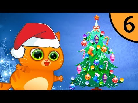 Видео: Суровый КОТИК БУБУ #6. Супер ёлка. Мультик ИГРА про котят на Игрули TV