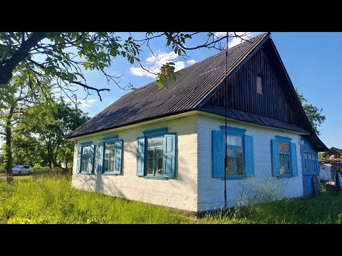 Видео: Івано-Франківська обл. Цегляний будинок в селі з великим городом