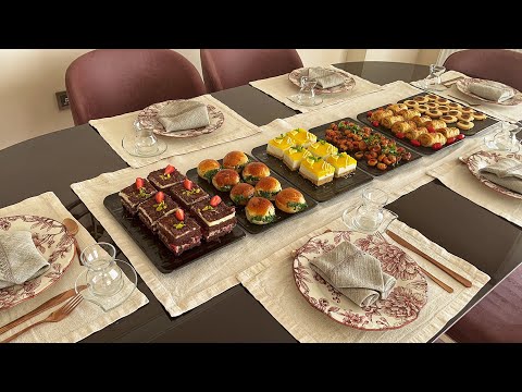 Видео: ПЯТЬ ЧАЙНЫХ ЛАКОМСТВ ✅/ СОСТАВЛЕНИЕ ГОСТЕВОГО МЕНЮ НА 20 ЧЕЛОВЕК/ДЕНЬ Рецепты