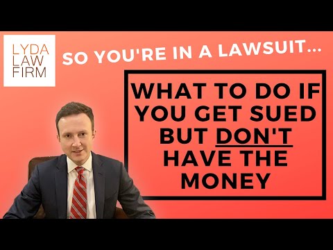 Видео: Что делать, если на вас подали в суд, но у вас нет денег [Пошаговое руководство]