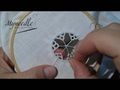 Видео: Danish embroidery./Ажурна вишивка.