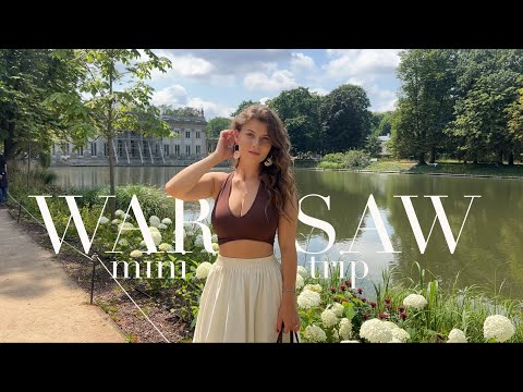Видео: ВАРШАВА ВЛОГ 🇵🇱 | парк Лазенки, библиотека мечты и уютные уголки города ✨