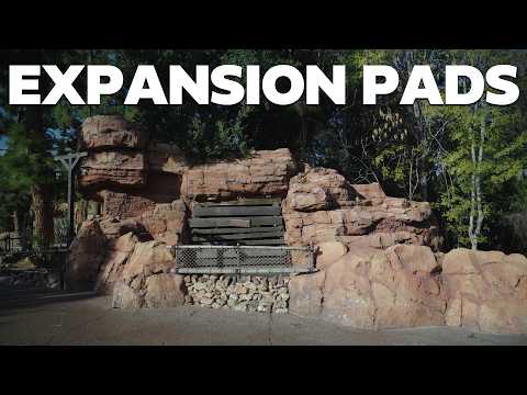 Видео: Скрытые площадки расширения Диснейленда