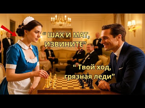 Видео: Миллионер Заставил Уборщицу Сыграть В Шахматы, Чтобы Унизить… Но Её Первый Ход Шокировал Всех