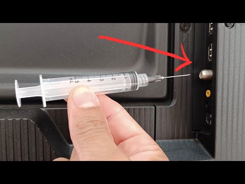 Видео: 🔥 Вставьте шприц в телевизор и смотрите тысячи спутниковых каналов со всего мира!