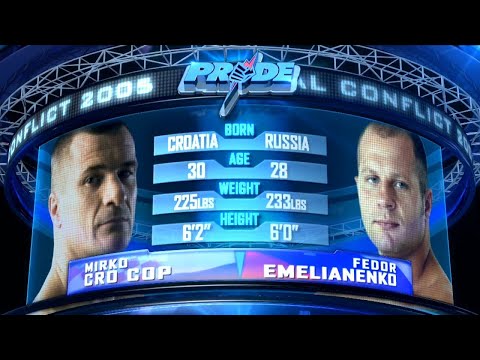 Видео: Old School: Фёдор Емельяненко vs Мирко Кро Коп