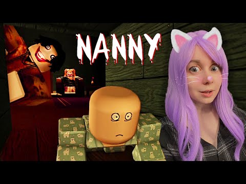 Видео: ЭТА НЯНЯ МЕНЯ ПУГАЕТ! Roblox Nanny