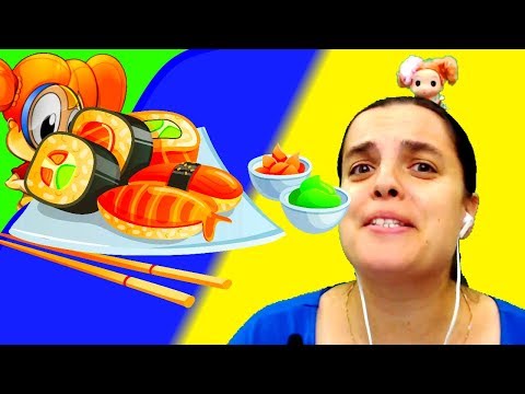 Видео: БолтушкА ВеселушкА и Ее ЛЮБИМЫЕ Суши от Папы ЛУИ! ИГРЫ и Прохождения