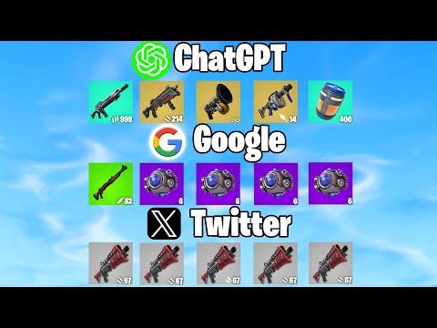 Видео: Какой ИИ может выбрать лучшую экипировку в Fortnite?