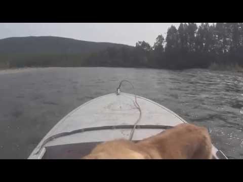 Видео: Путешествие на р. Селиткан. Водомет Mercury 25. Sony HDR-AZ1.