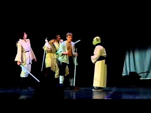 Видео: Animatsuri 2012 сценка по Star Wars и Code Geass