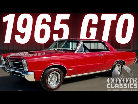 Видео: Pontiac GTO 1965 года продаётся в Coyote Classics
