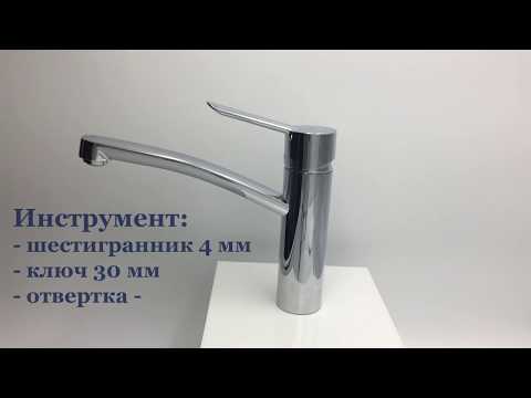Видео: Замена картриджа, манжет и шлангов Hansgrohe/ Ремонт смесителя для кухни Hansgrohe