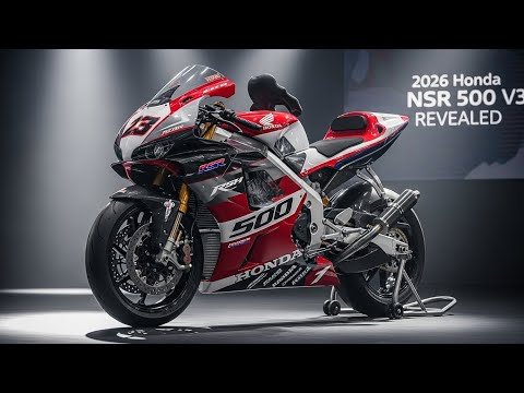 Видео: Представлен Honda NSR 500 V3 2026 года — возвращение легенды!»