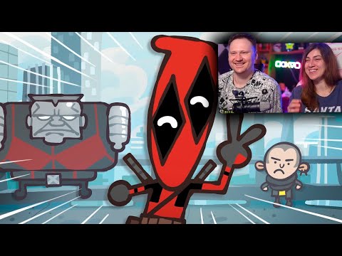 Видео: Настоящая версия "Дэдпул" | The Ultimate "Deadpool" Recap Cartoon | РЕАКЦИЯ на Cas van de Pol