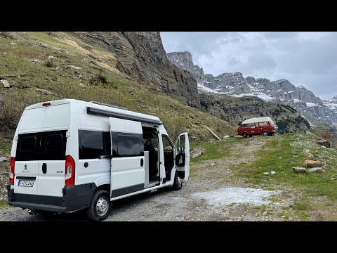 Видео: Bыходные  в  Швейцарии, на автодоме,  красивая природа. Schweiz, Wochenende,  mit dem Wohnmobil.