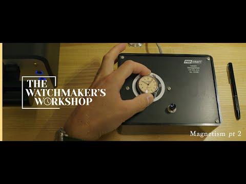 Видео: Магнетизм и механические часы. Часть 2