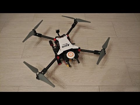 Видео: Сборка и облет квадрокоптера на раме Quanum XJ470