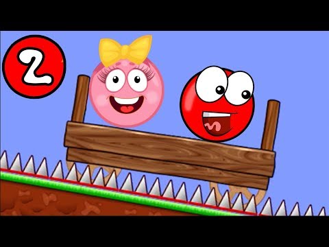 Видео: Новый КРАСНЫЙ ШАР ЧАСТЬ#2 Мультик ИГРА New Red Ball 1 на канале Мистер Игрушкин