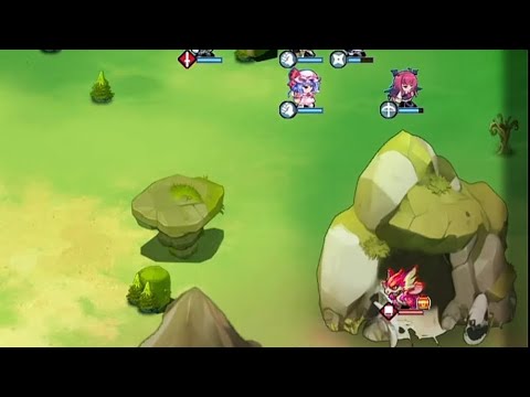 Видео: Touhou divine land demo - первый босс на нас напал дракон