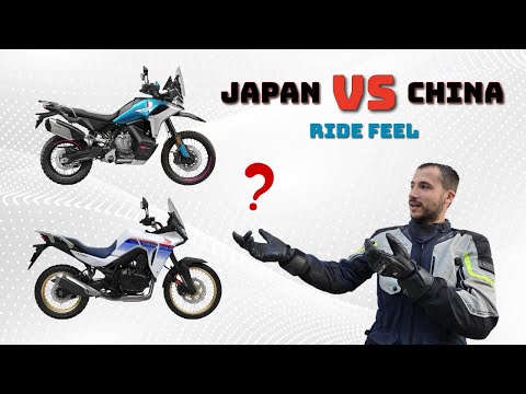 Видео: Honda Transalp 750 против CFMOTO 800MTX | Япония против Китая