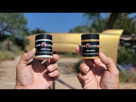 Видео: Давайте распылим - GHOST GOLD поверх пустынного загара (+ KIN GOLD)