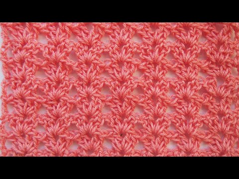 Видео: Самые простые узоры крючком . Узор "Выручалочка" Урок 146  The simplest crochet patterns