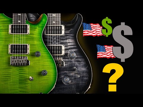 Видео: Почему американский PRS CE24 стоит в два раза дешевле чем Custom 24?