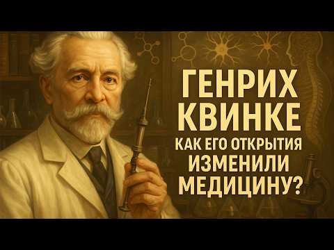 Видео: ГЕНРИХ КВИНКЕ | Как его Открытия Изменили Медицину? | ИСТОРИЯ ДЛЯ СНА