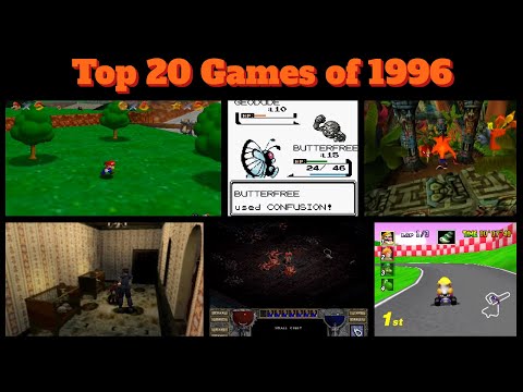 Видео: 20 лучших игр 1996 года